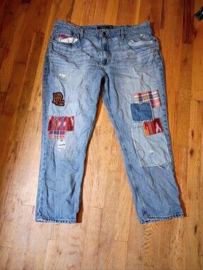Polo Ralph Lauren Bandana PatchPolo Ralph Lauren Distressed Bandana Patch Jeans
